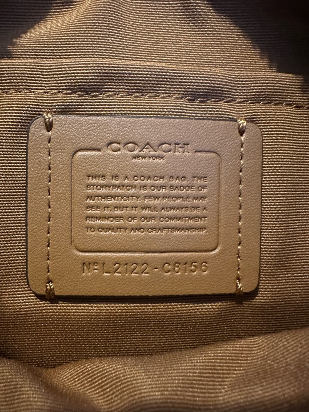 NWT Coach Pennie Shoulder/Crossbody Bag 25/Refined Pebble Leather - Picture 12 of 16